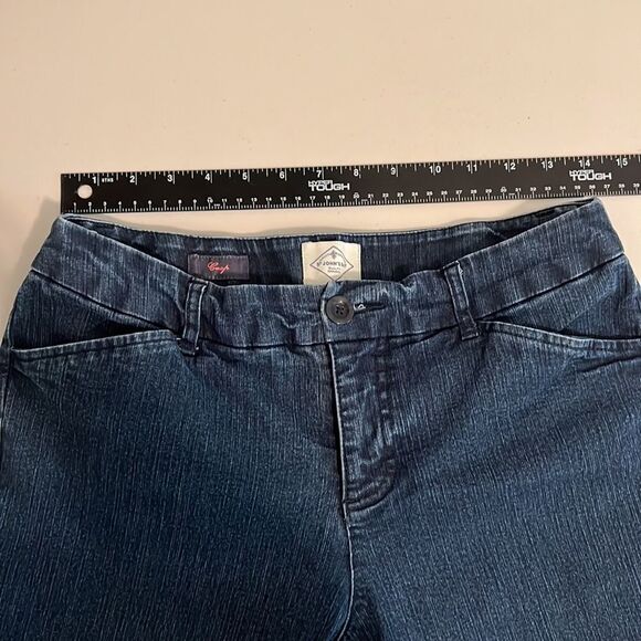 St John’s Bay Crop jeans 8P dark wash - Picture 9 of 12